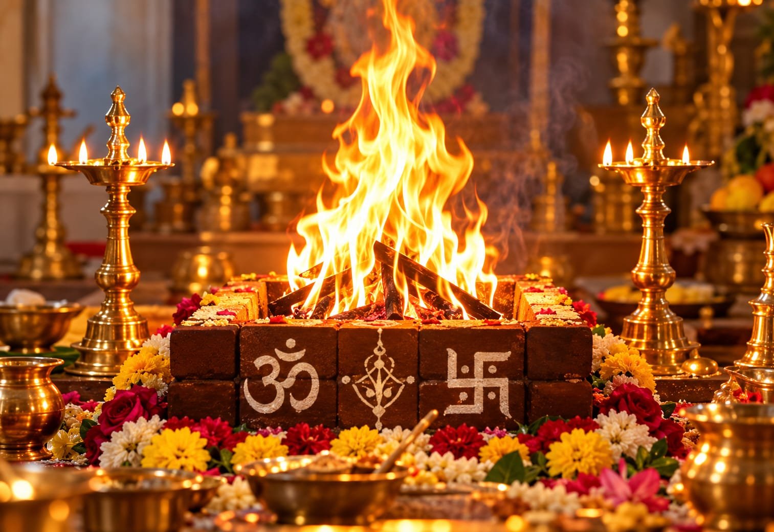 Sacred Homa fire